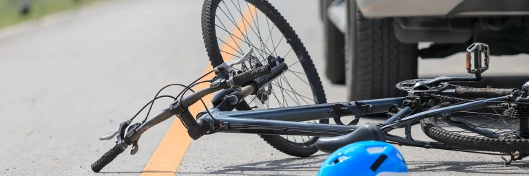 accidente en bicicleta